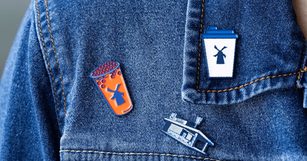 Free Dutch Bros Pin! Get 1 Exclusive Enamel Pin