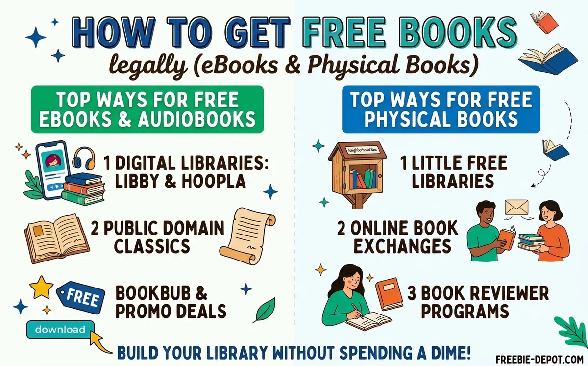 Free eBooks & Physical Books: Score 100+ Amazing Titles!