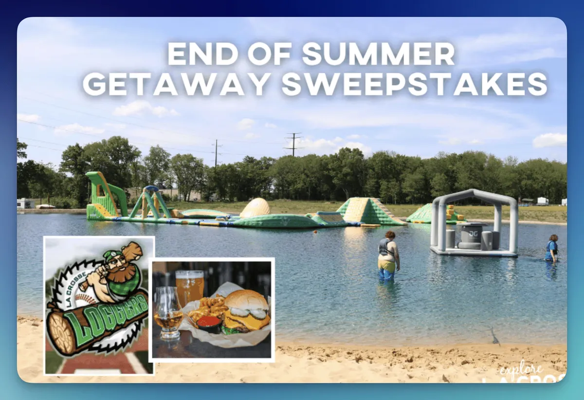 Free Explore La Crosse: Win a $395 End of Summer Getaway!