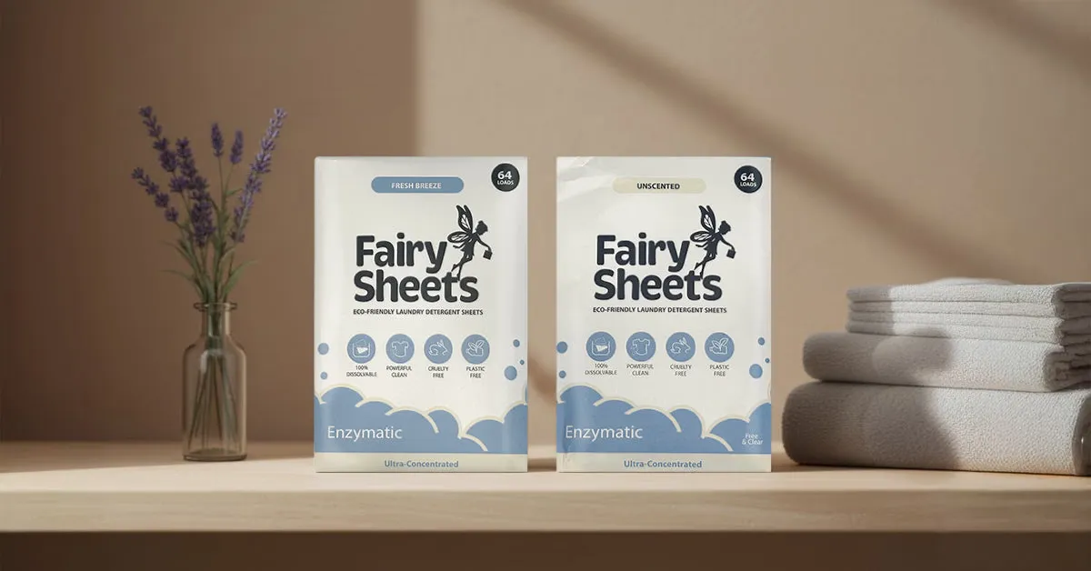 Free Fairy Sheets Laundry Sample: No Mess, No Plastic, Clean