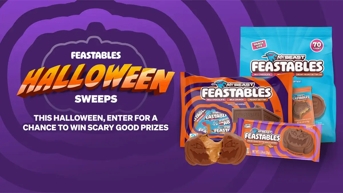 Free Feastables Halloween Capitol Sweepstakes: Win $10k Each!