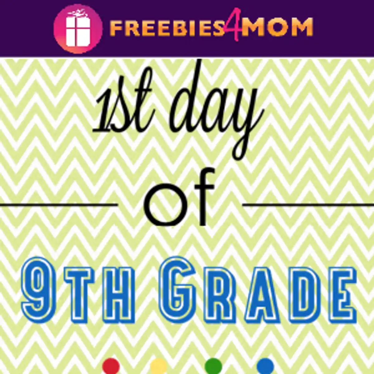 Free First Day of School Signs: 12 Printable Designs for Kindergarten to 12th Grade!