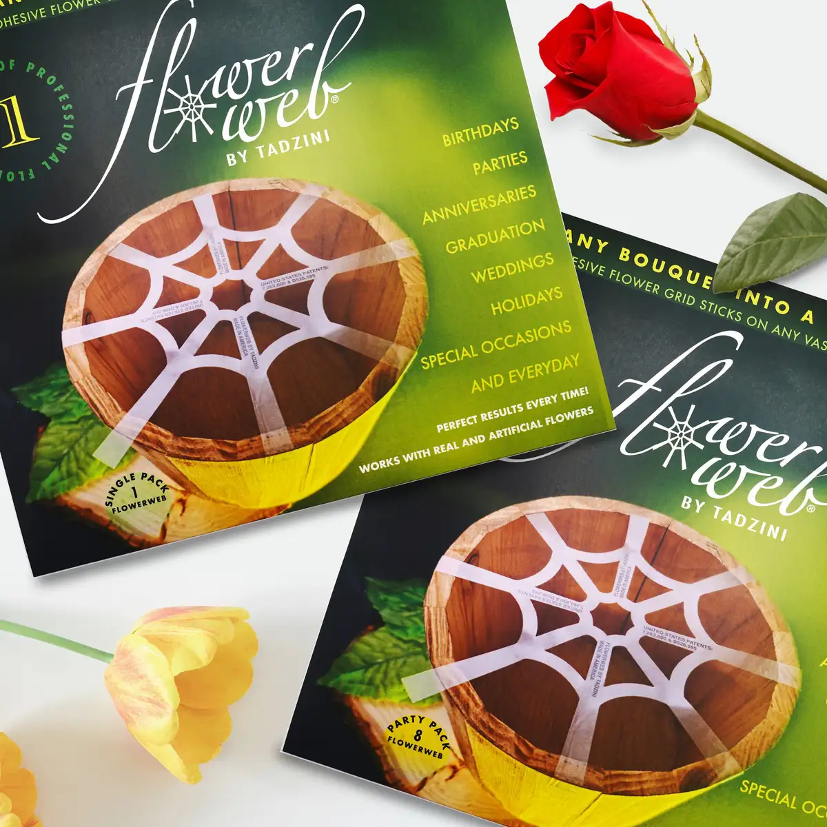 Free Flower Grid Sample: Claim 1 FlowerWeb Now