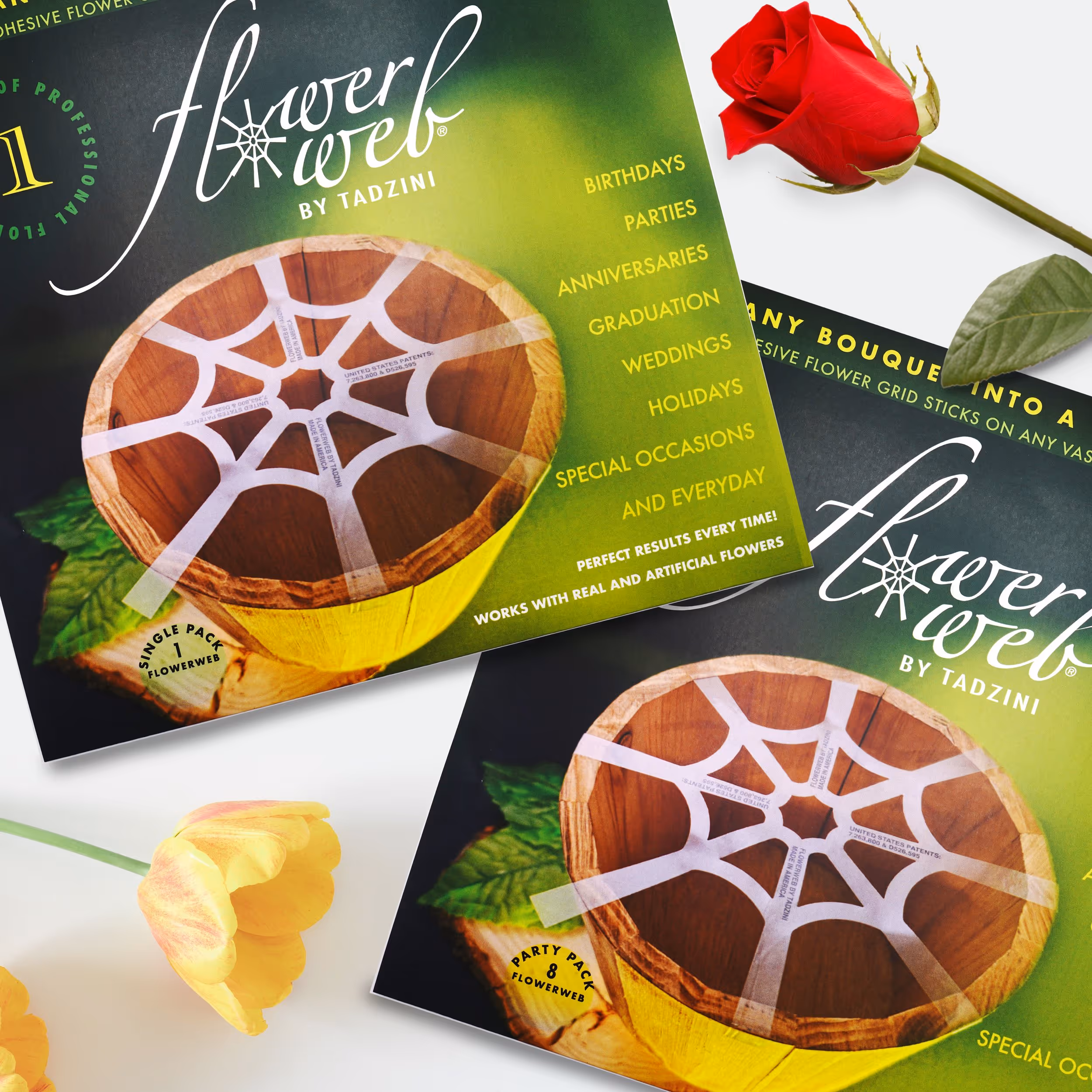 Free Flower Grid Sample: Claim 1 FlowerWeb Now