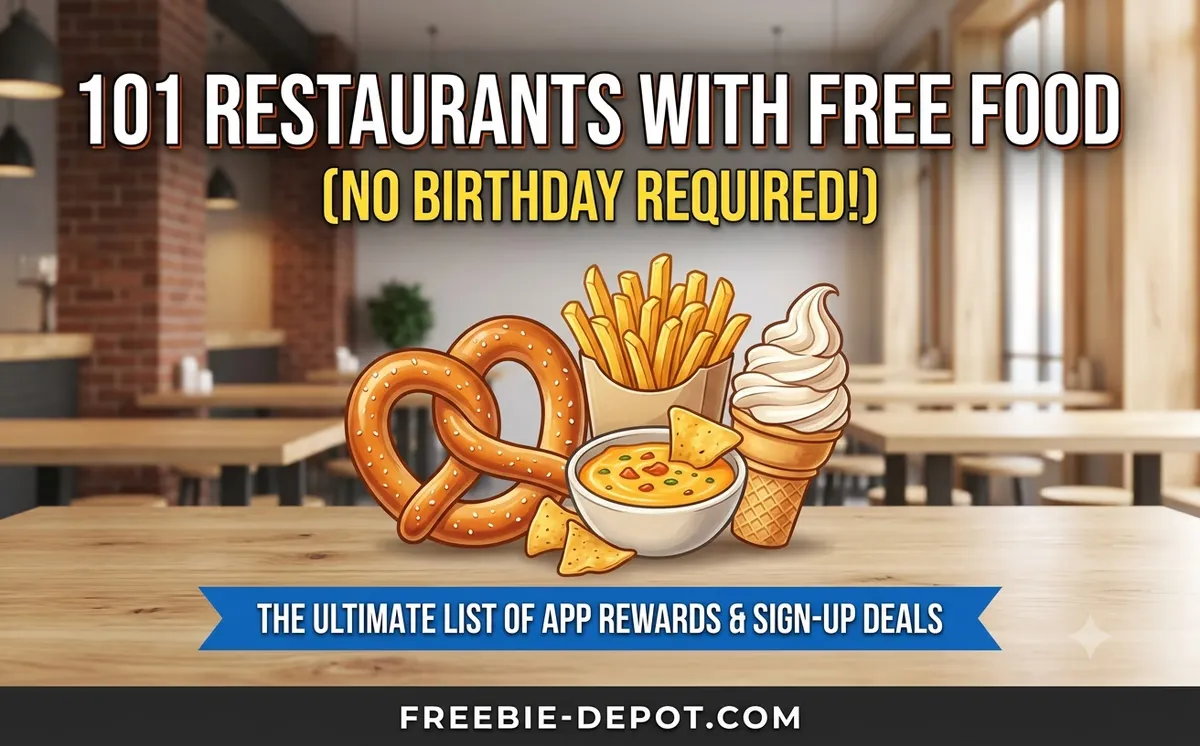 Free Food Bonanza: 101 Restaurants Where You Score Amazing Meals!