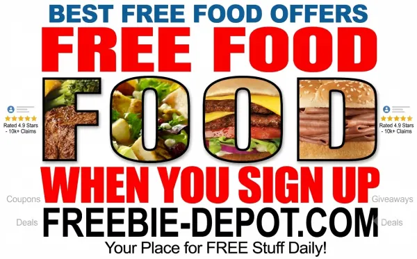 Free Food Deals: 75+ Restaurants Giveaways + Tons of Perks!