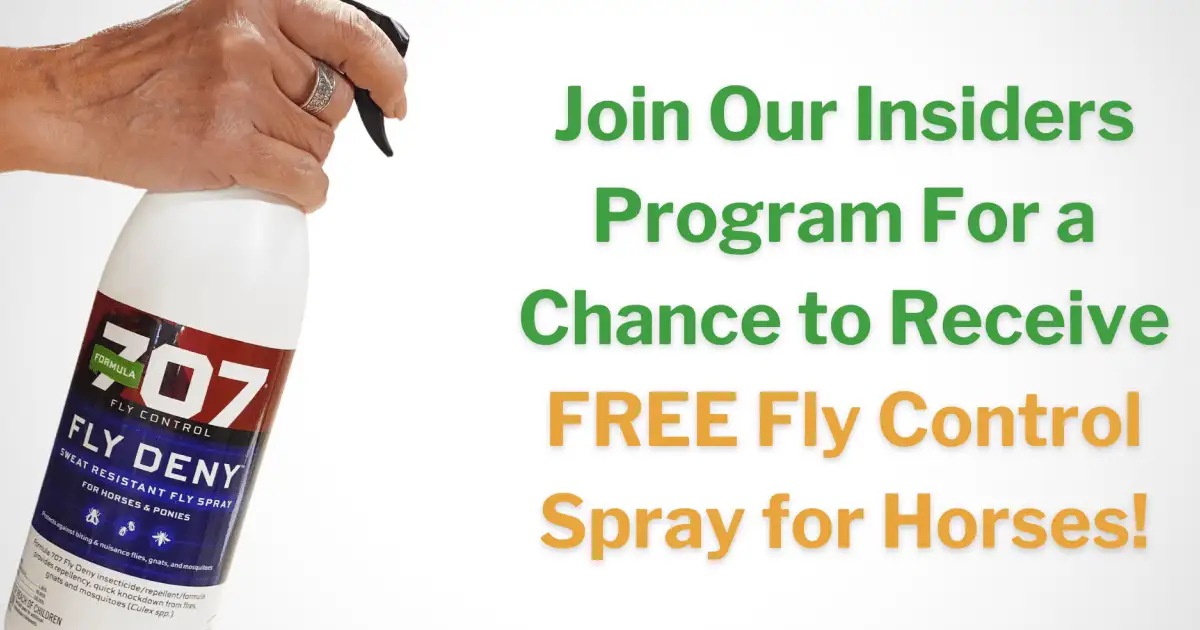Free Formula 707 Fly Deny: Horse Owners, Get Yours!