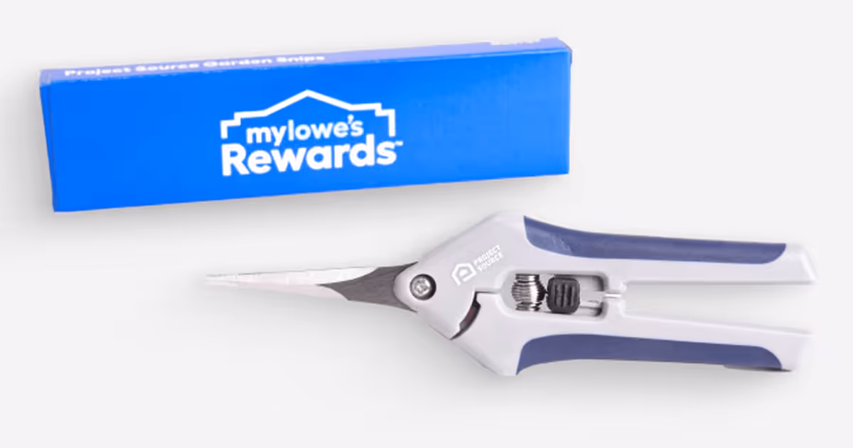 Free Garden Snips: 1 Amazing Deal at Lowe's!