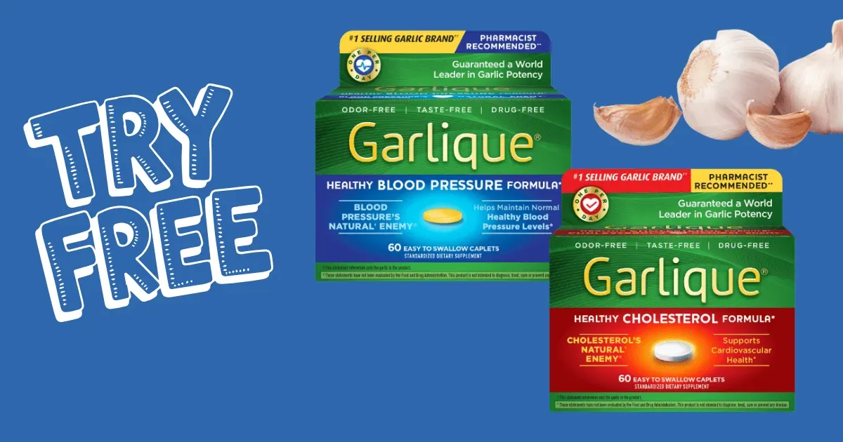Free Garlique Sample: 1 Amazing Garlic Supplement