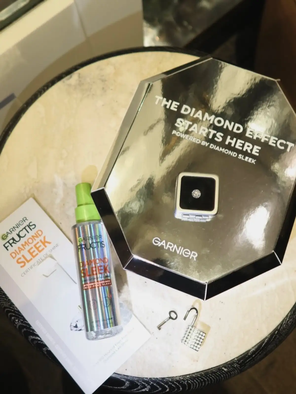 Free Garnier Fructis Diamond Sleek PR Box: Win Up to 100H Frizz-Free Hair!
