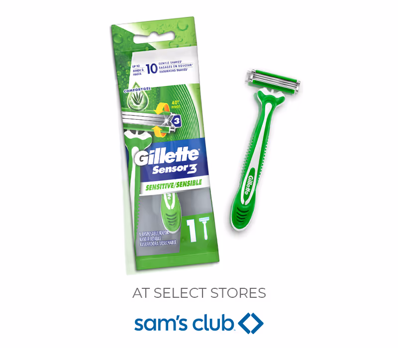 Free Gillette Razor: Snag 3 Samples This Week!