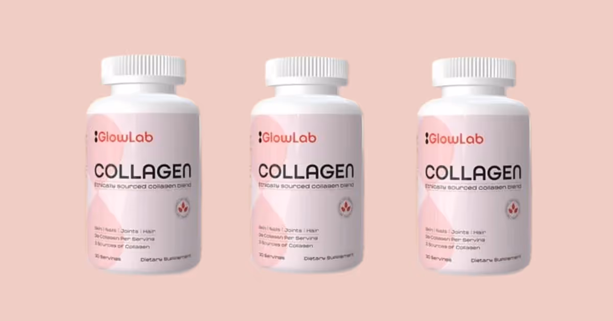 Free GlowLab Collagen: Claim 1 Month Premium Sample