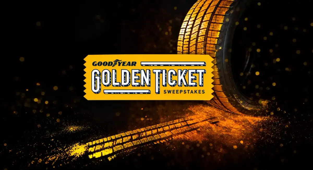 Free Goodyear Golden Ticket: Win a Blimp Ride for Two!