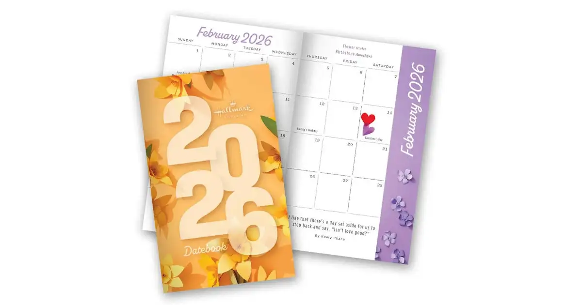 Free Hallmark 2026 Datebook: 3 Must-Have Calendars