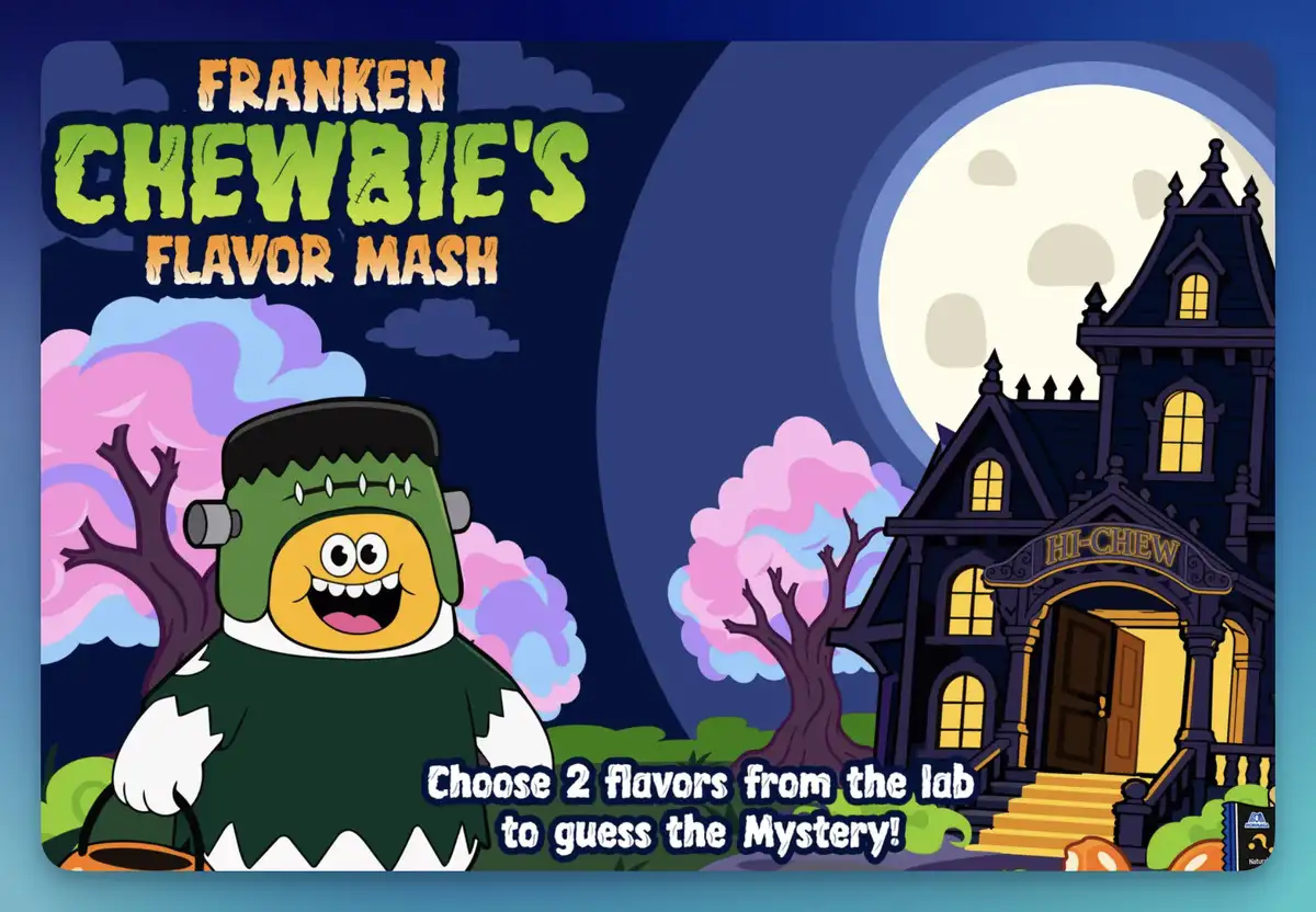 Free HI-CHEW Frakenchewbie’s Flavor Mash: Win $3,000 Card!