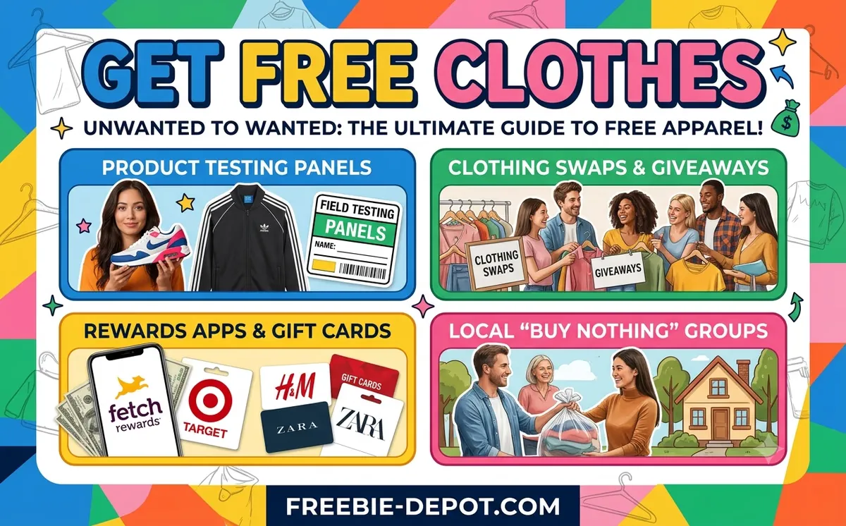 Free High-End Streetwear: 21 Legit Ways to Get FREE Clothes Online!