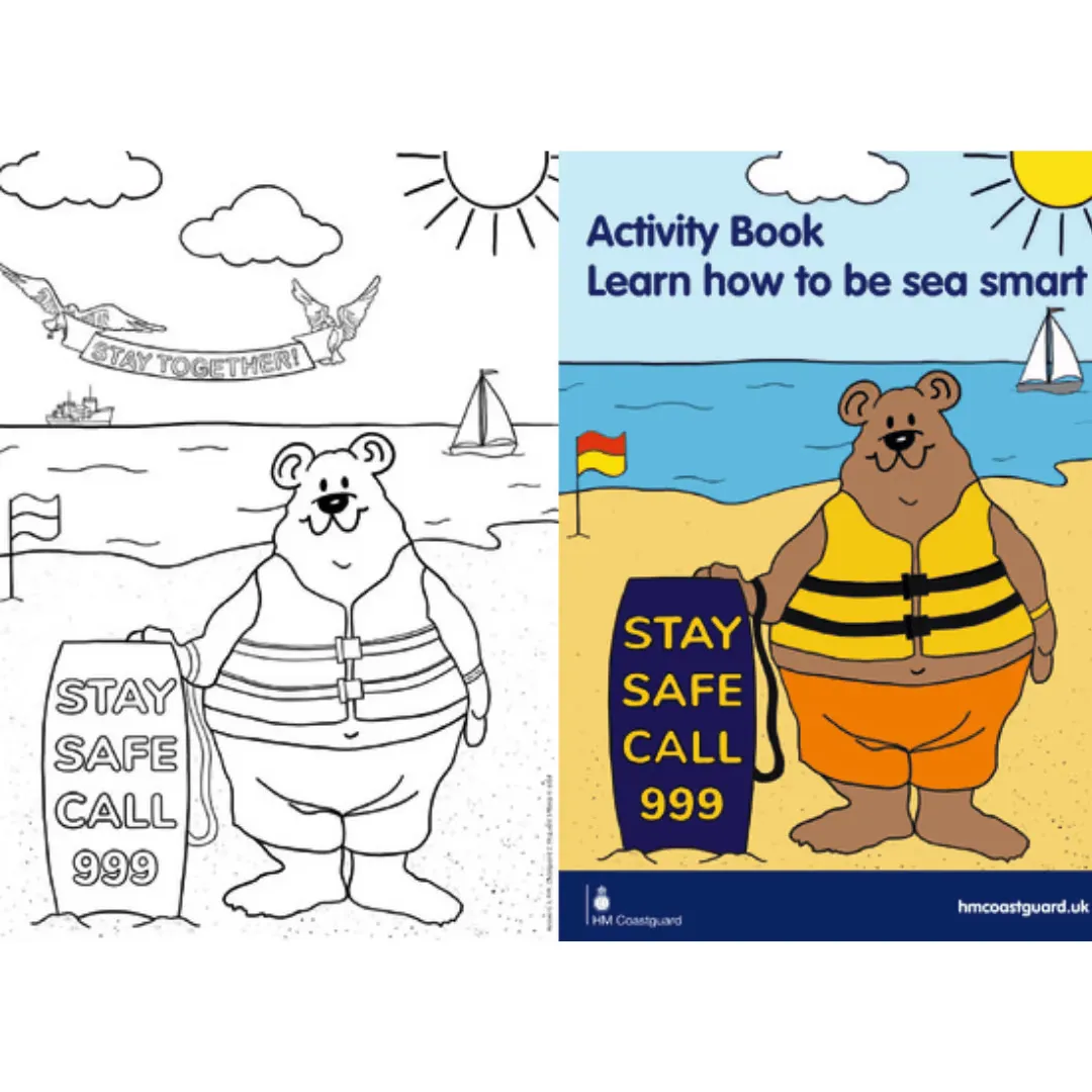Free HM Coastguard Sea Safety Activity Book: 18,000 for kids
