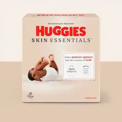 Free Huggies Skin Essentials Diapers: Get 1 Year's Supply + 100% Leakproof Protection!