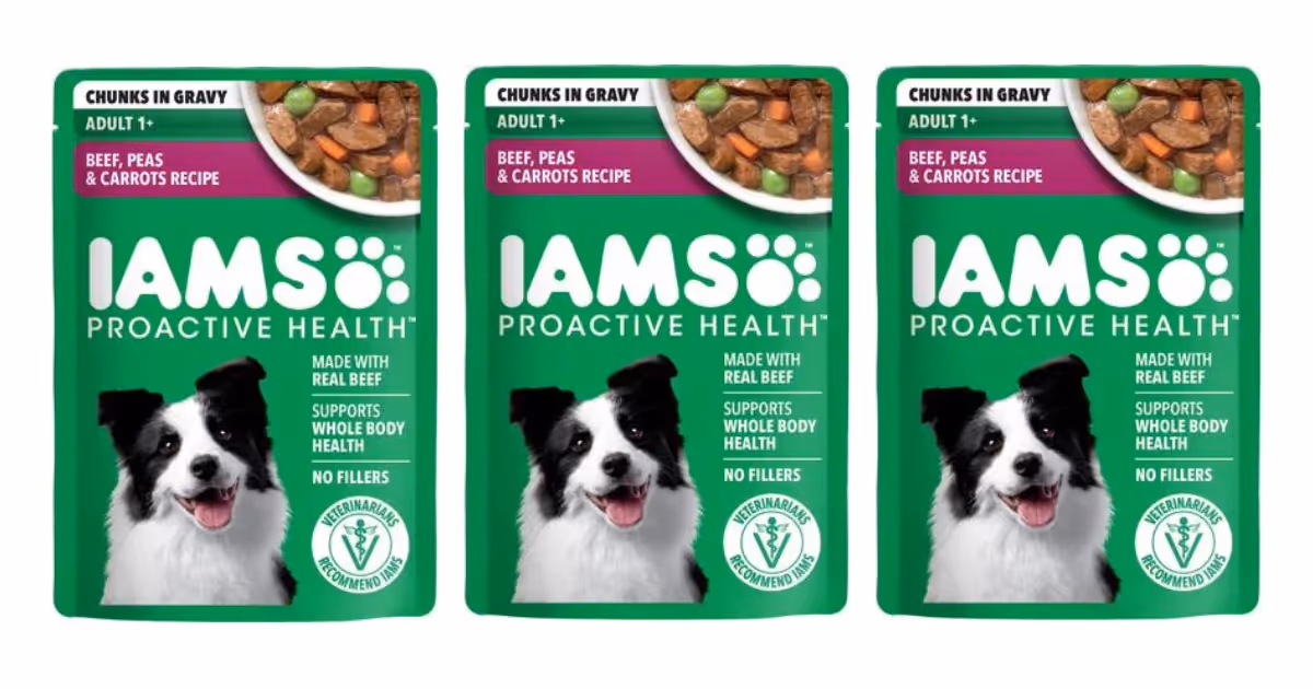 Free IAMS PROACTIVE HEALTH Wet Pouch Dog Food: Score 1 Amazing Sample!