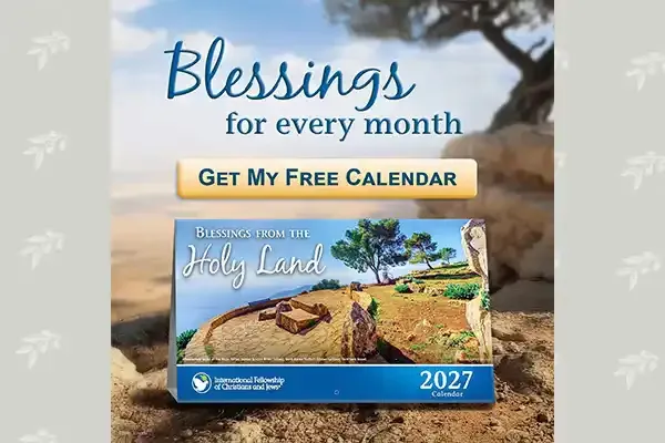 Free IFCJ 2027 Fellowship Calendar: Calendar from Christians