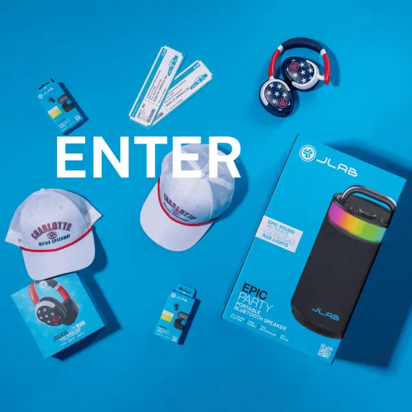 Free JLab Speedway Sweepstakes: Win 2 Tickets & Gear!