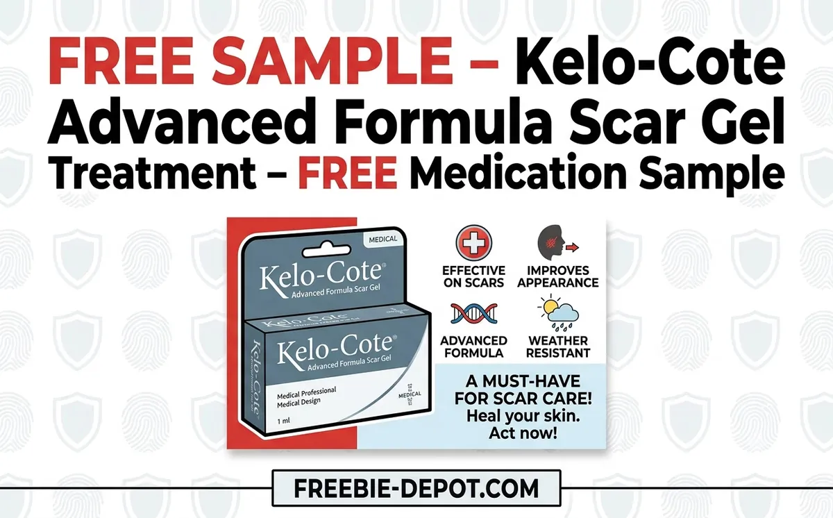 Free Kelo-Cote Advanced Formula Scar Gel Treatment: Get 1 FREE Sample Today!