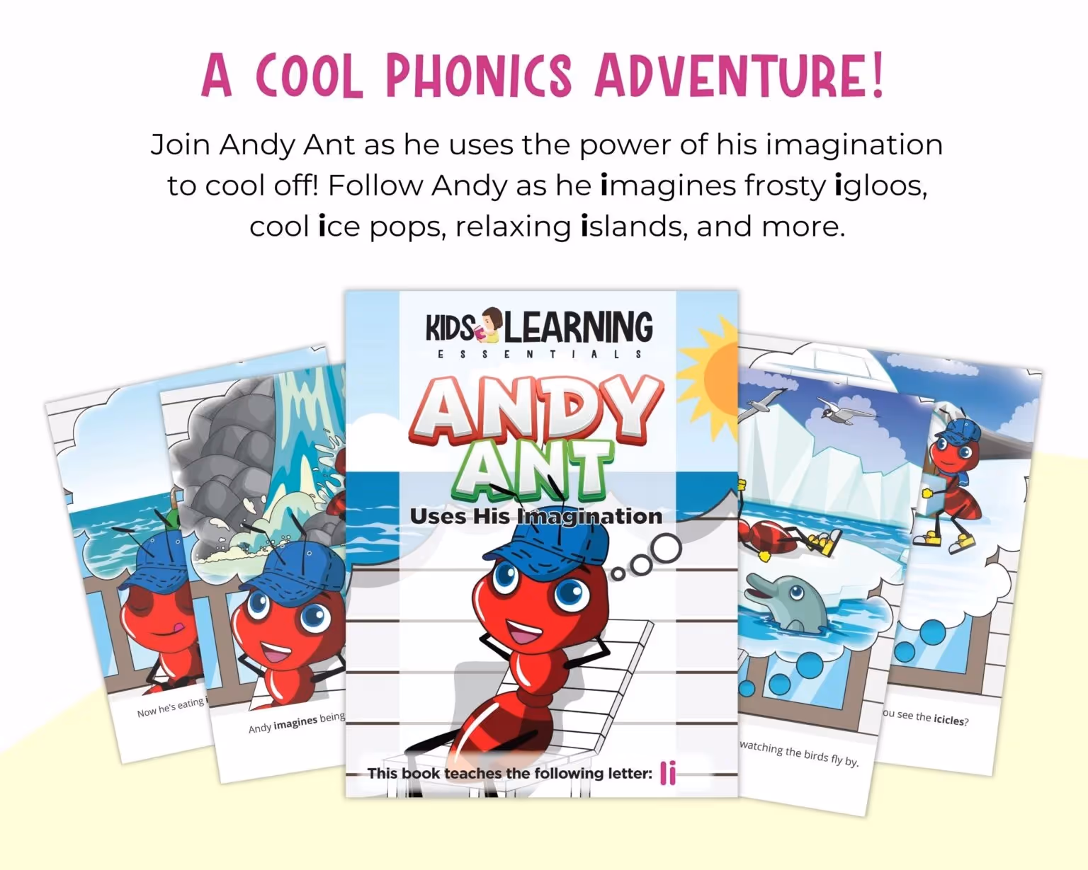 Free Kids Book: Andy Ant's Amazing Imagination!