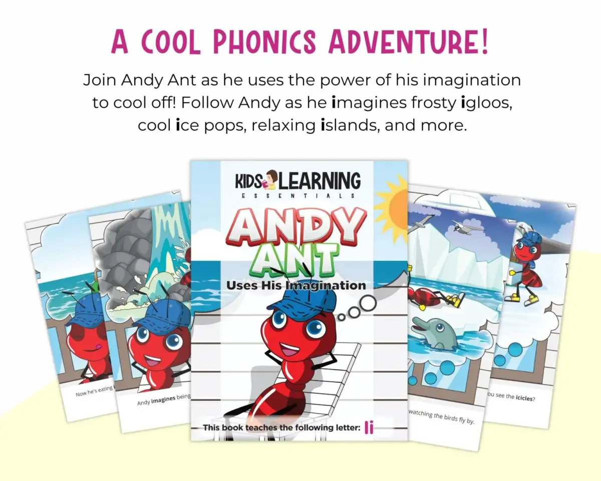 Free Kids Book: Andy Ant's Amazing Imagination!