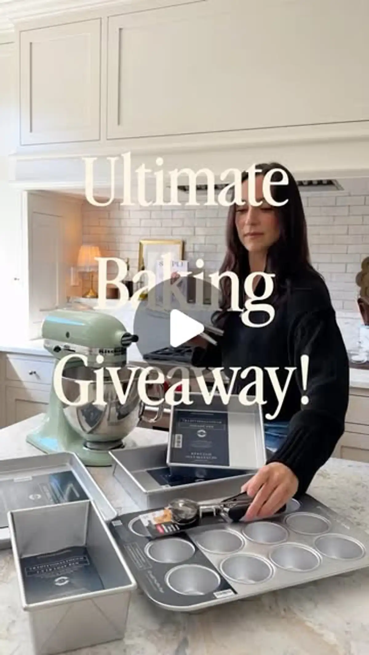 Free KitchenAid Artisan Mixer & Baking Bundle: 3 Winners