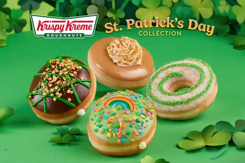 Free Krispy Kreme Green Donut March 15-17 Promotion