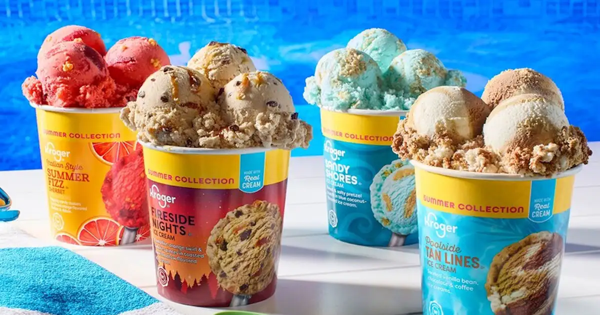 Free Kroger Ice Cream! 92,000 Pints on June 20th