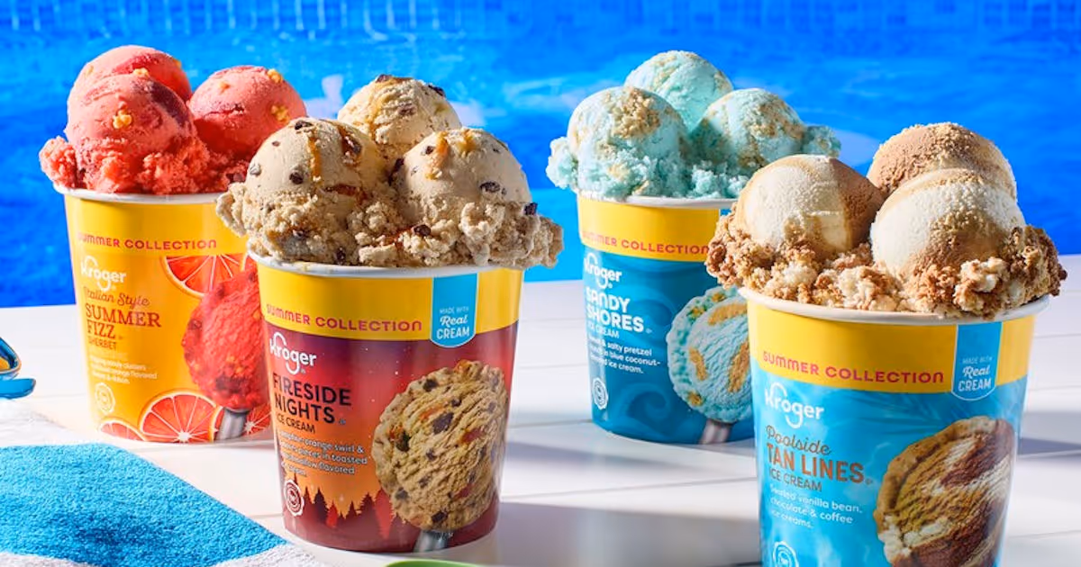 Free Kroger Ice Cream! 92,000 Pints on June 20th