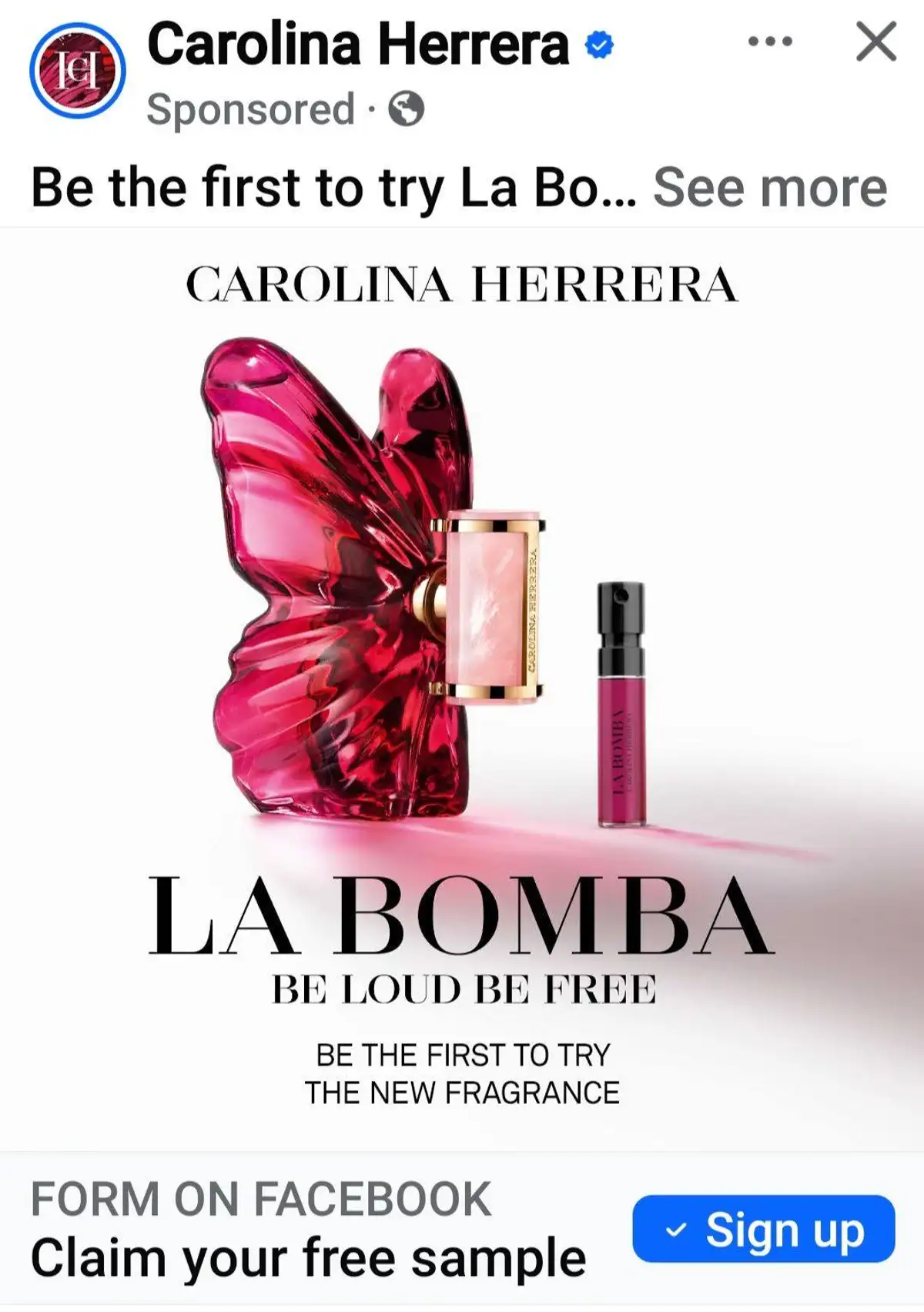 Free La Bomba Sample: Claim Your 1 Exclusive Perfume!