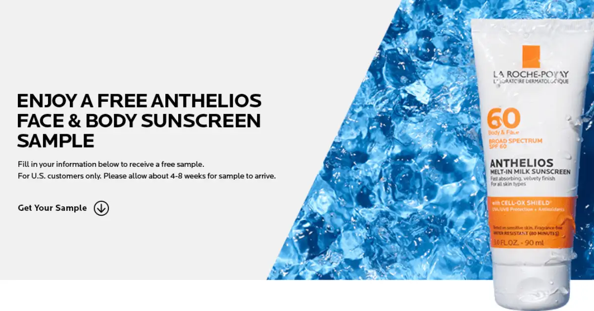 Free La Roche-Posay Sunscreen Sample: 1 Amazing Deal