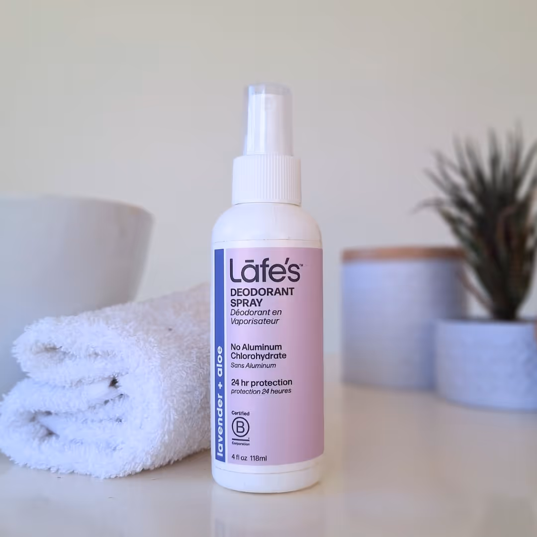Free Lafe's Deodorant Spray: 1 Amazing Body Sample