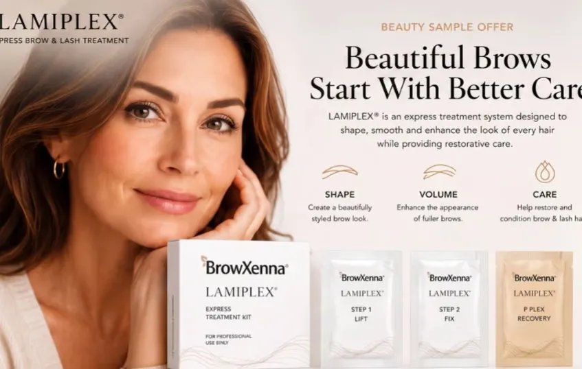 Free Lamiplex BrowXenna Sample Pack! 3-Day Lash Boost!
