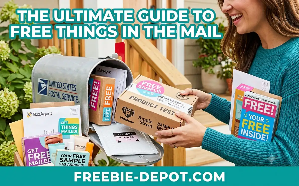 Free Legit Freebies: Get 100+ Amazing Products Mailed to Your Door!