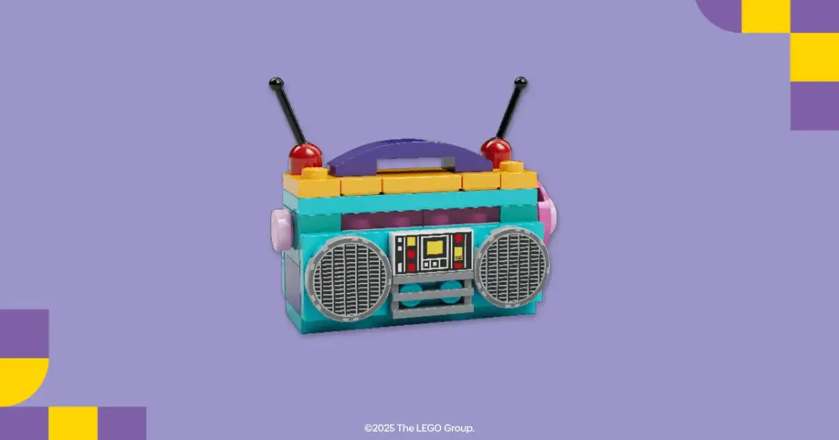 Free LEGO Boombox Build: Score 1 Amazing LEGO Deal!