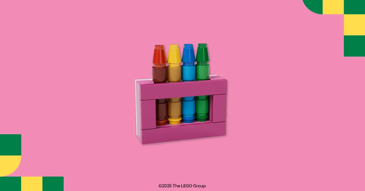 Free LEGO Crayons: Build & Take Event - August 24th!