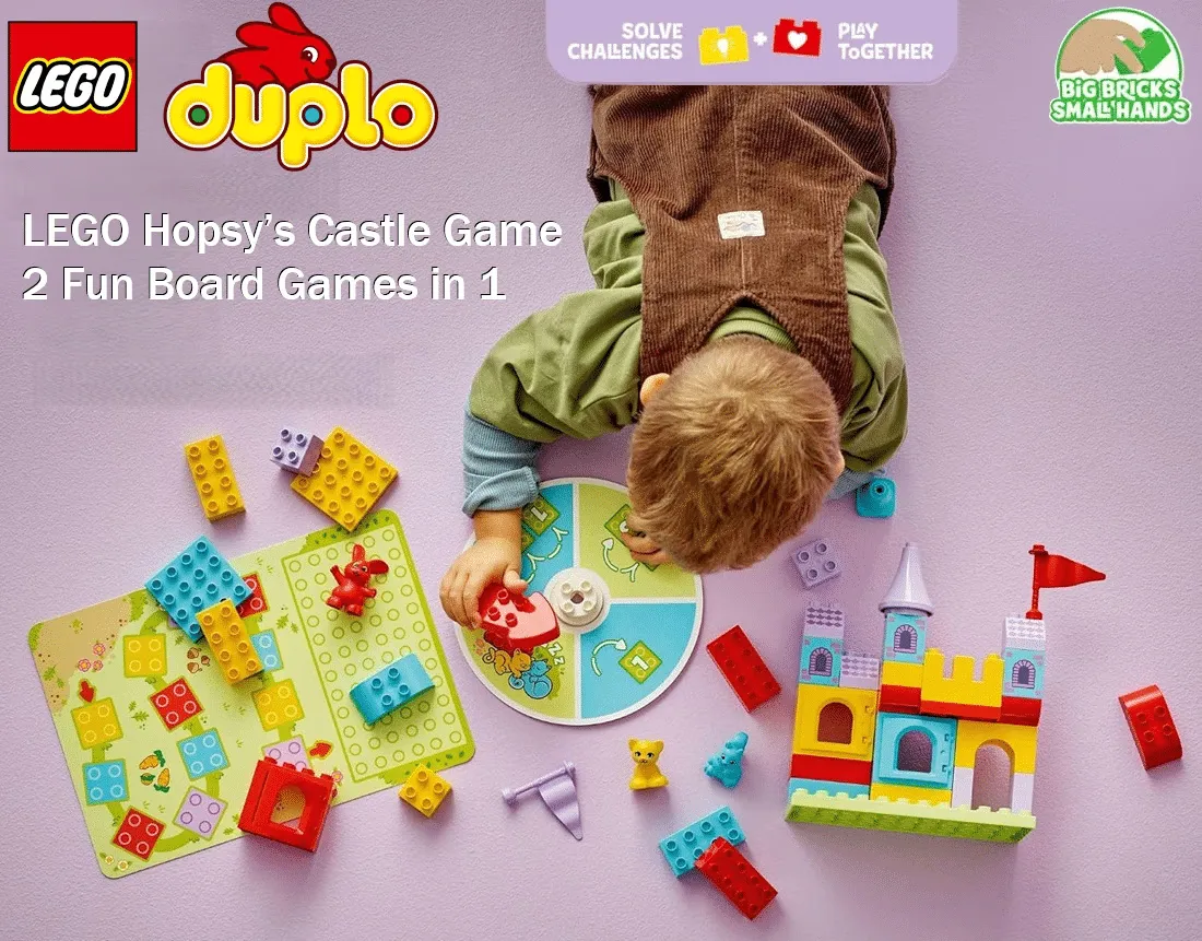Free LEGO DUPLO Hopsy's Castle: Unlock 47 Magical Building Pieces!