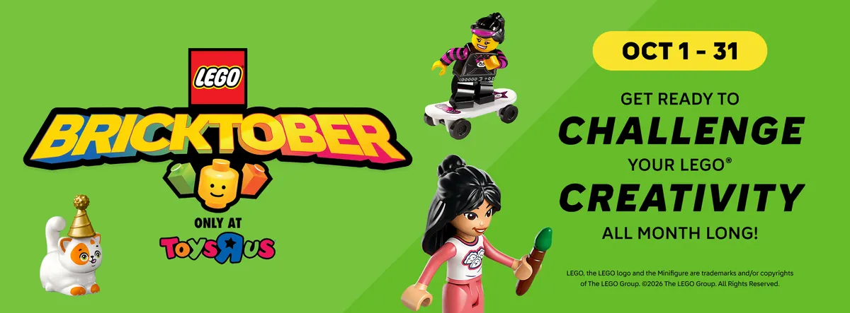 Free LEGO Geoffrey Build Event at Toys “R” Us – Oct 17