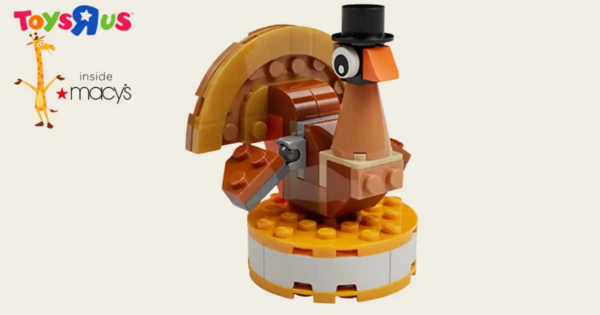 Free LEGO Turkey Build! 1 Exclusive Toys R Us Event