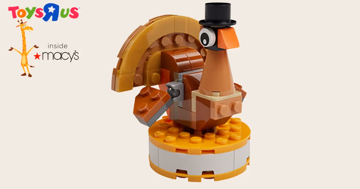 Free LEGO Turkey Build! 1 Exclusive Toys R Us Event