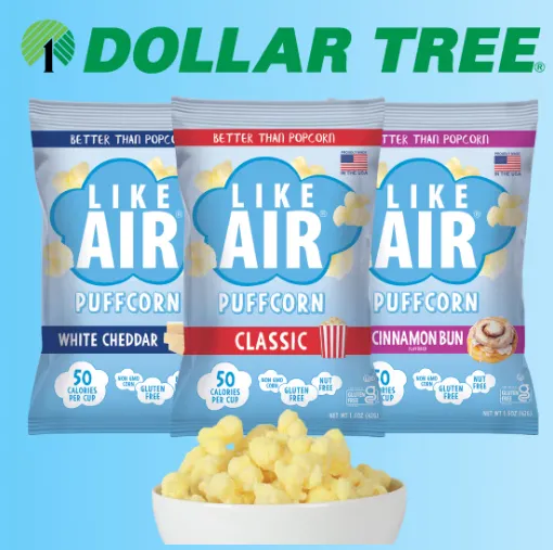 Free Like Air Puffcorn: Get 4 Bags for FREE After Rebate!