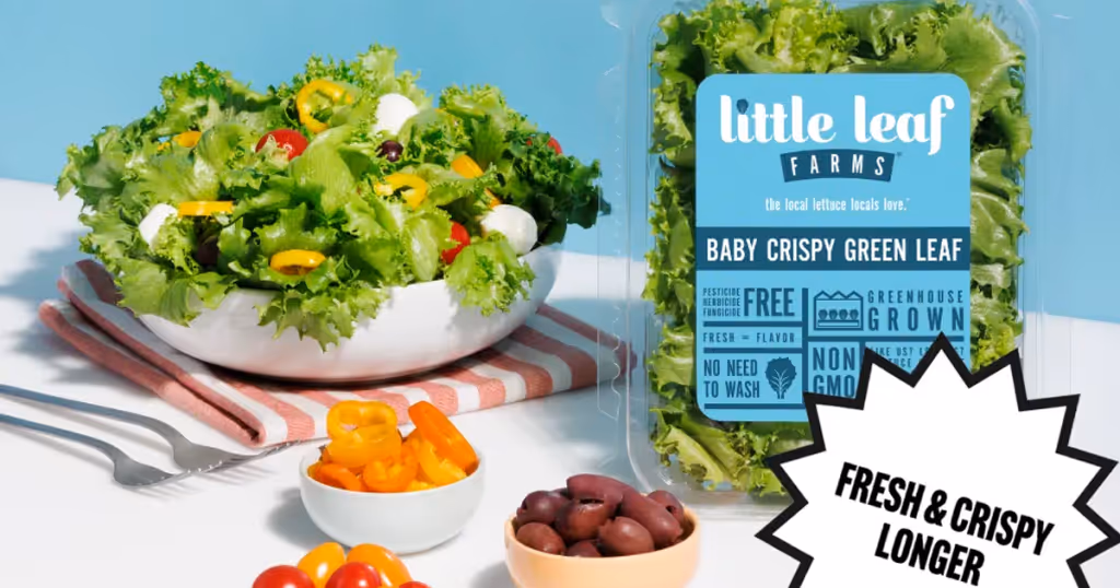 Free Little Leaf Farms Lettuce: Win $2500 + 1 Year!