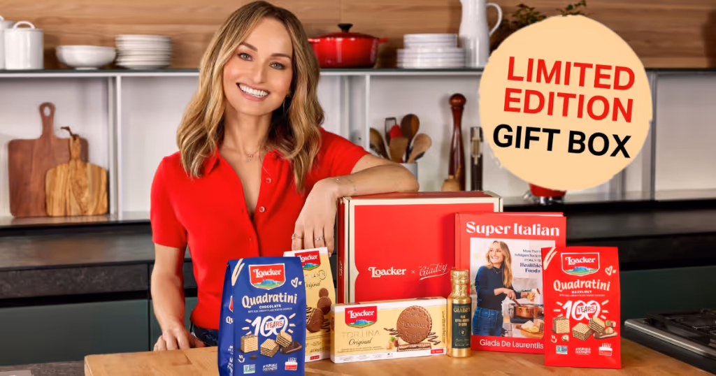 Free Loacker Giada Box: Win 1 of 100 Anniversary Prizes!