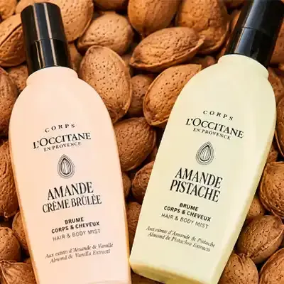 Free L'Occitane Almond Crème Brûlée & Pistachio Mists: Get 2 Amazing Fragrances!
