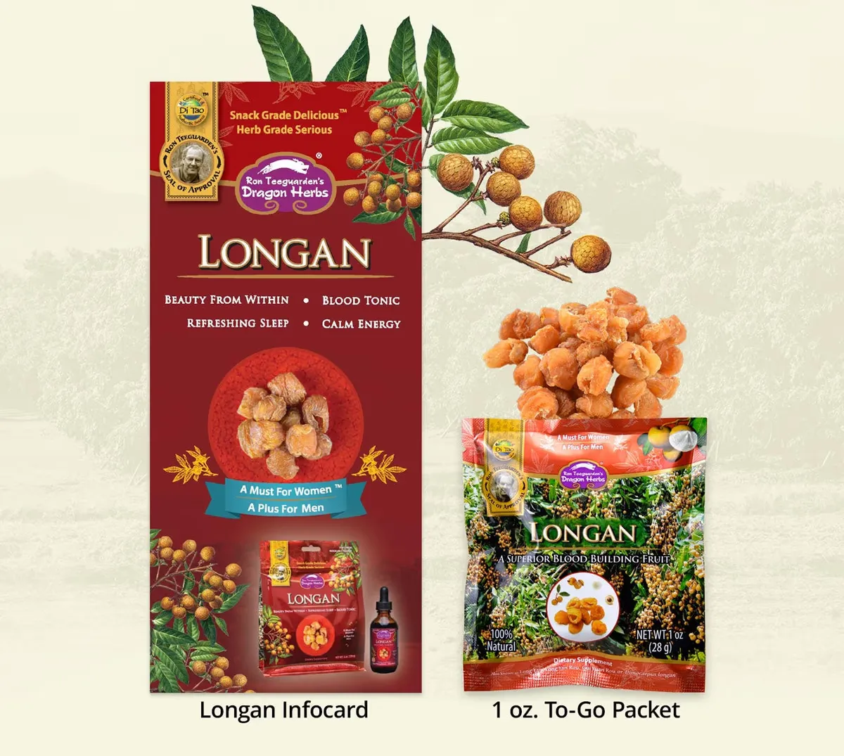 Free Longan Fruit Sample from Dragon Herbs — Free Shipping