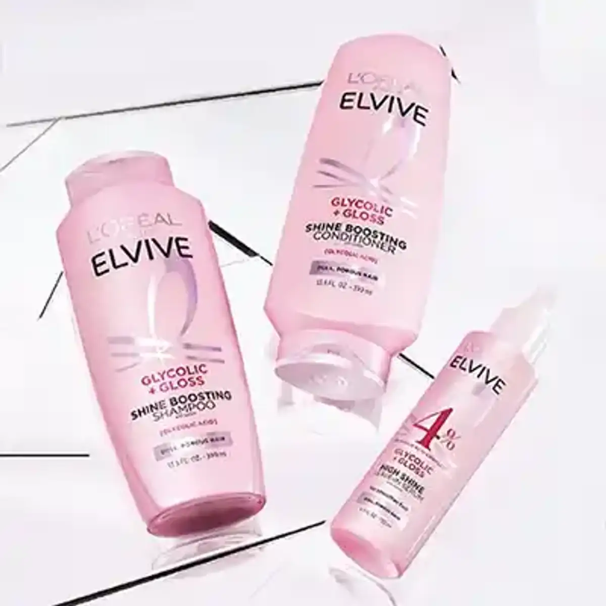 Free L'Oreal Paris Elvive Glycolic Gloss Set: Get 1 Set + Exclusive Merch + Essie Nail Polish Surprise!