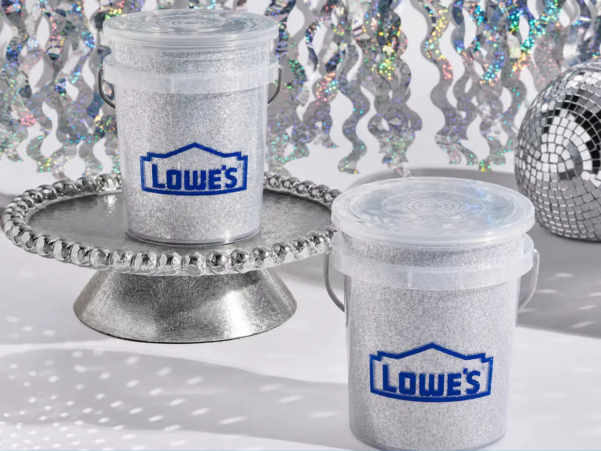 Free Lowe's Mini Glitter Buckets: TikTok Viral 2024